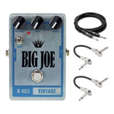 New Big Joe R-403 Vintage (9v-18v) Overdrive Guitar Effects Pedal