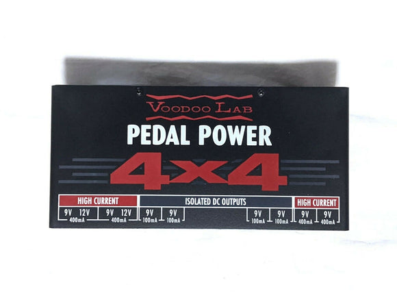 Used Voodoo Lab Pedal Power 4x4 Guitar Effect Pedal Power Supply