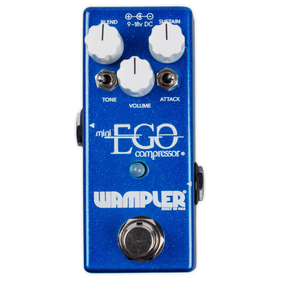 New Wampler Mini Ego Compressor Guitar Effects Pedal
