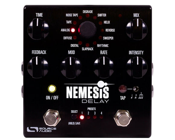 New Source Audio SA260 Nemesis Delay One Series Effects Pedal W/ Power Supply