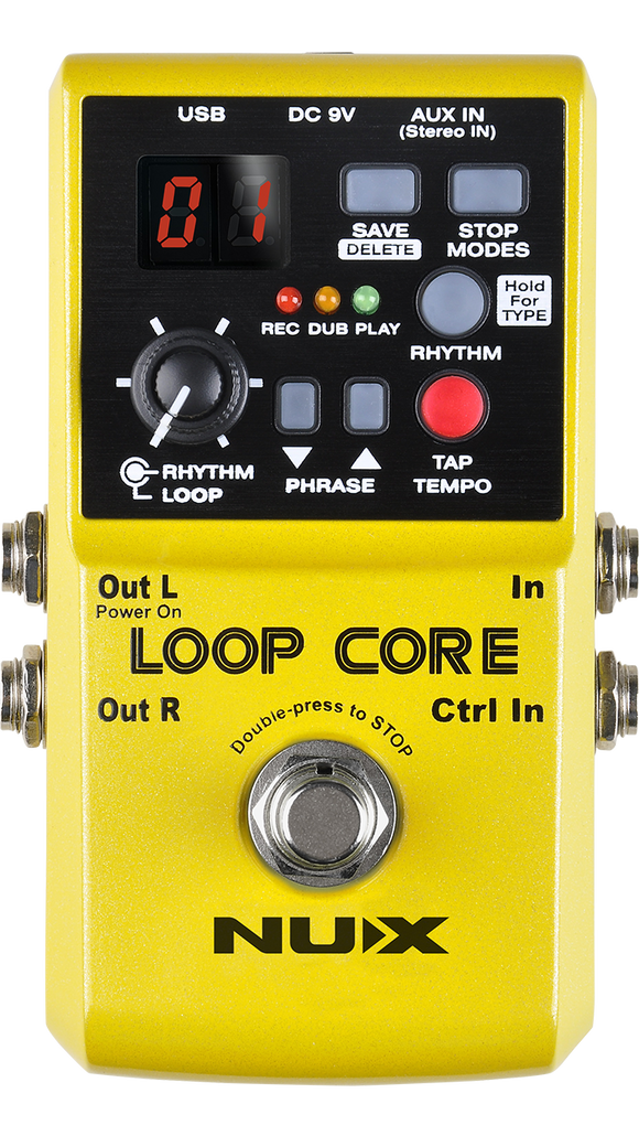 New NUX Loop Core Looper Guitar Effects Pedal