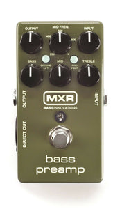Used MXR M81 Bass PreAmp Bass Guitar Effects Pedal