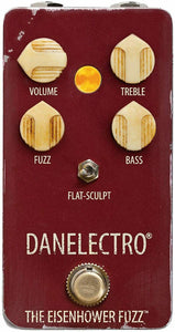 Used Danelectro Eisenhower Fuzz Guitar Effects Pedal