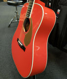 New Fender Ltd Ed Paramount PM1E FSR FRD W/Case Acoustic/Electric Guitar