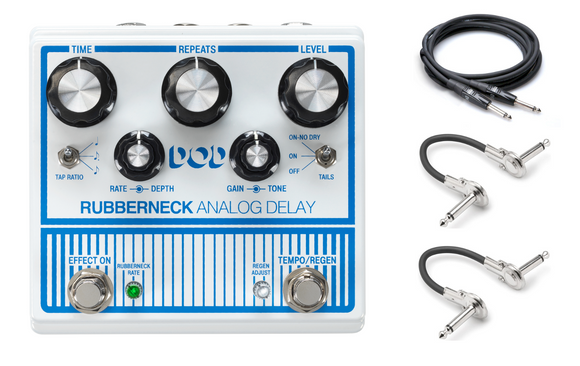 New DOD Rubberneck Analog Delay Guitar Effects Pedal