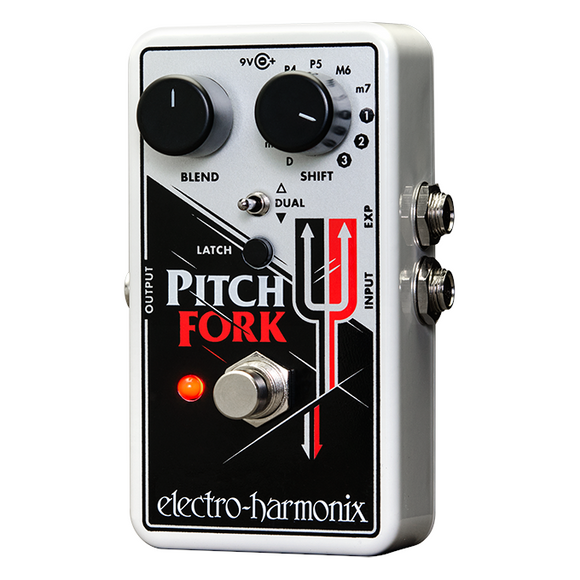 New Electro-Harmonix EHX Pitch Fork Polyphonic Pitch Shifter Guitar Effect Pedal
