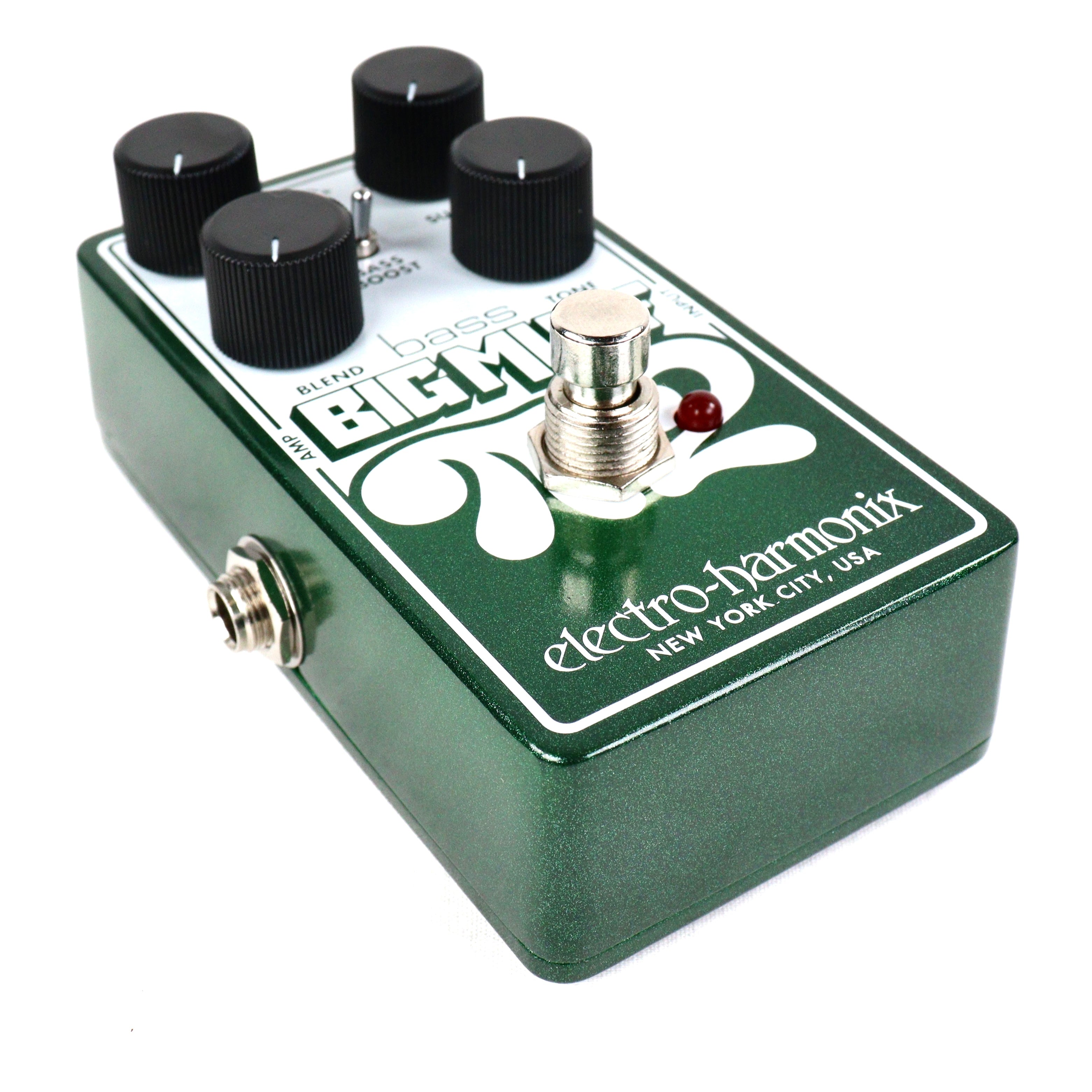 Used Electro-Harmonix EHX Bass Big Muff Pi 2 Dual Op-Amp Fuzz Guitar Effects Pedal