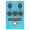 J. Rockett Aqueous blue analog chorus pedal top view