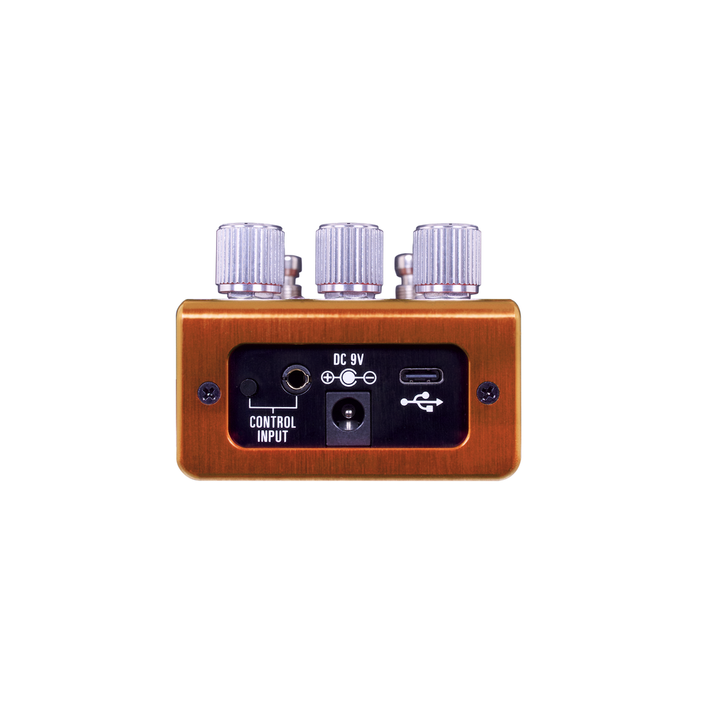 Source Audio Pathways reverb tremolo pedal — detail view