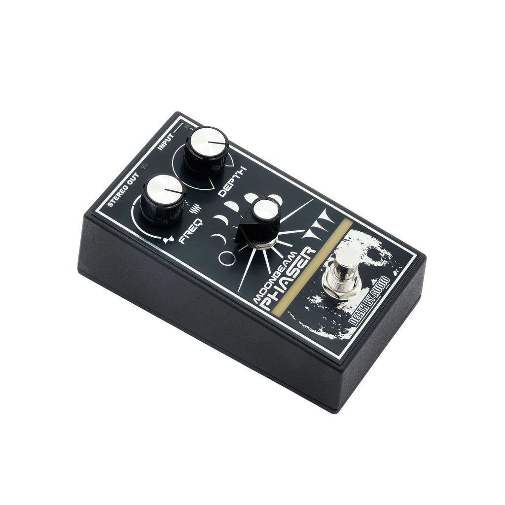 Death By Audio Moonbeam phaser pedal — detail view