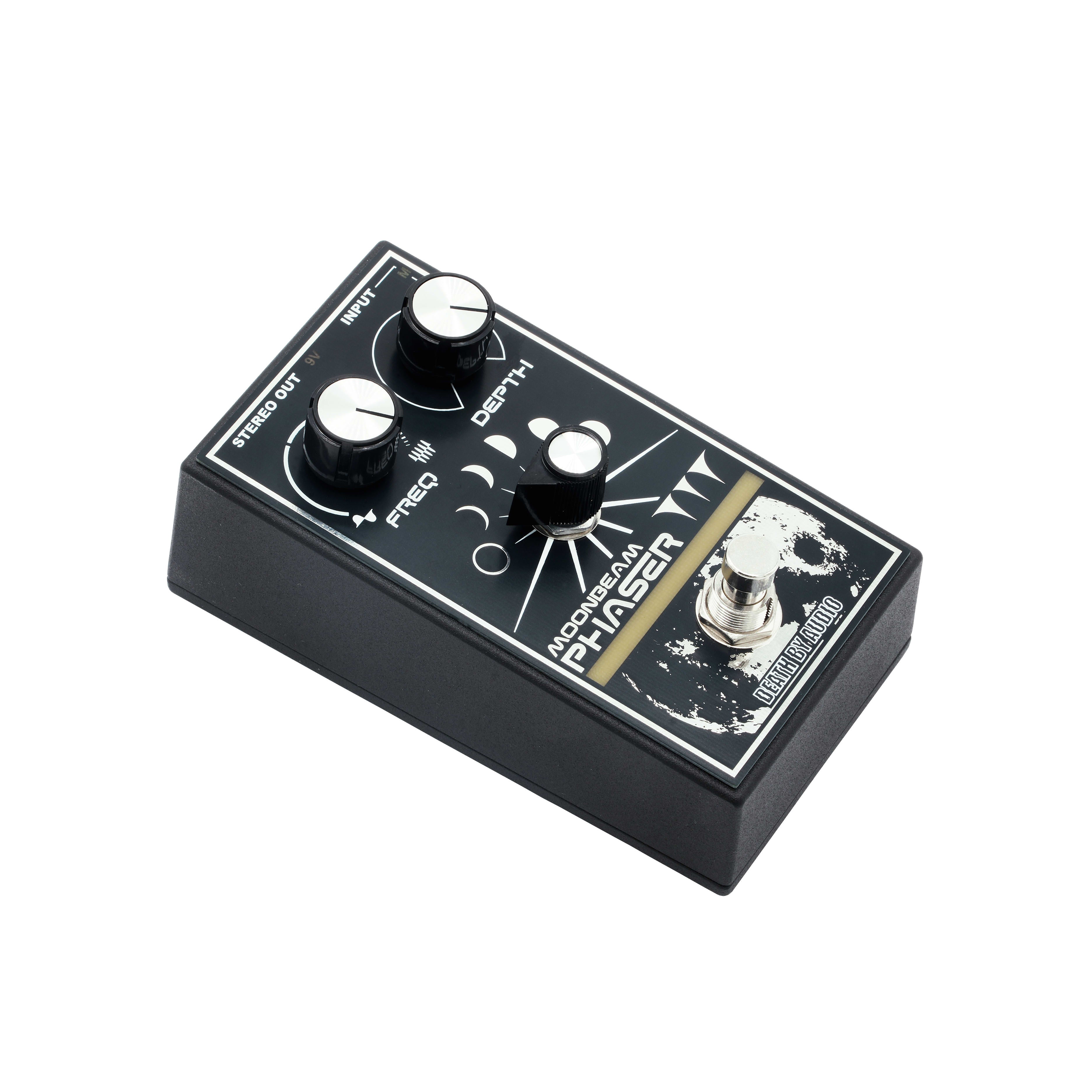 Death By Audio Moonbeam phaser pedal — detail view