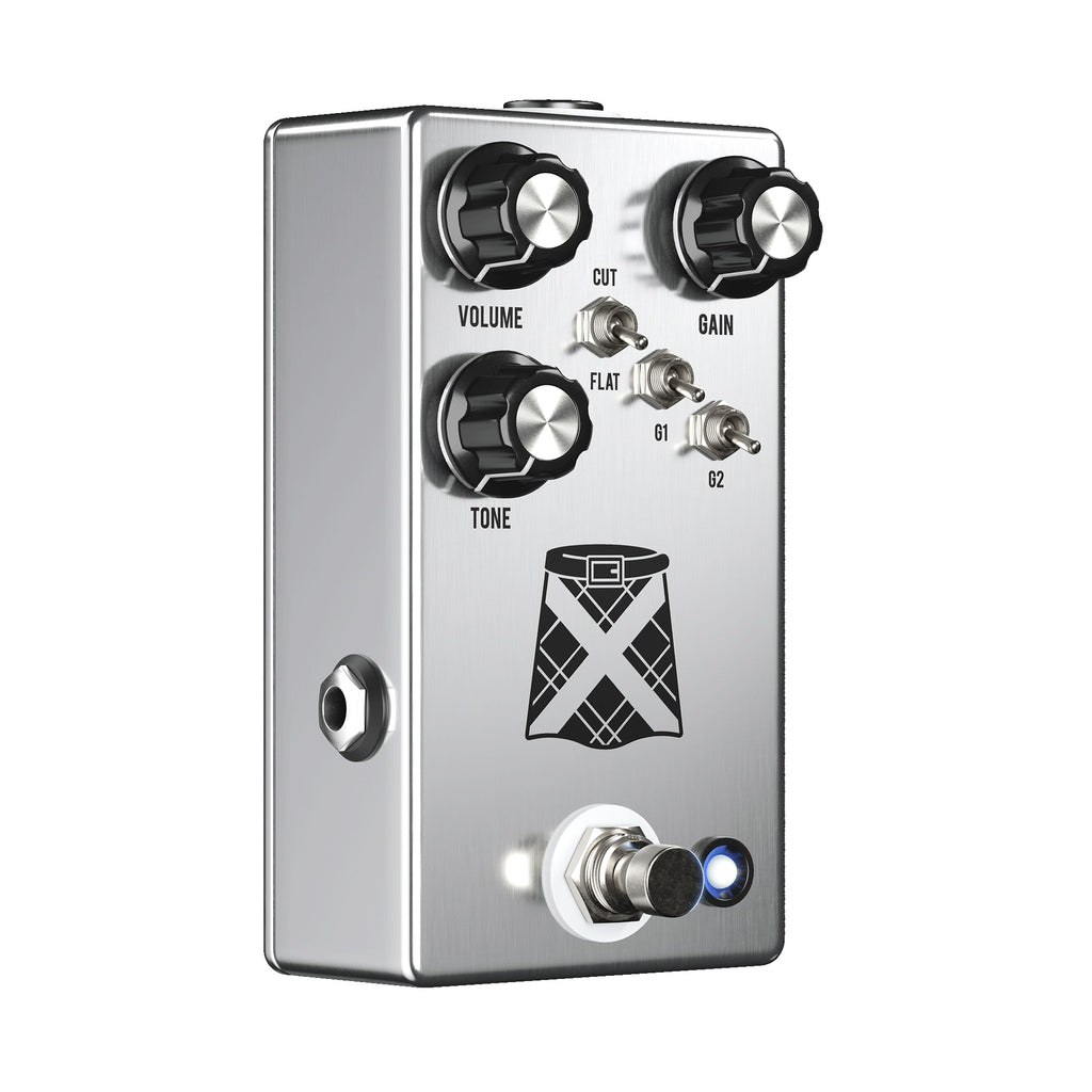 JHS Kilt 10 limited edition overdrive distortion pedal — detail view