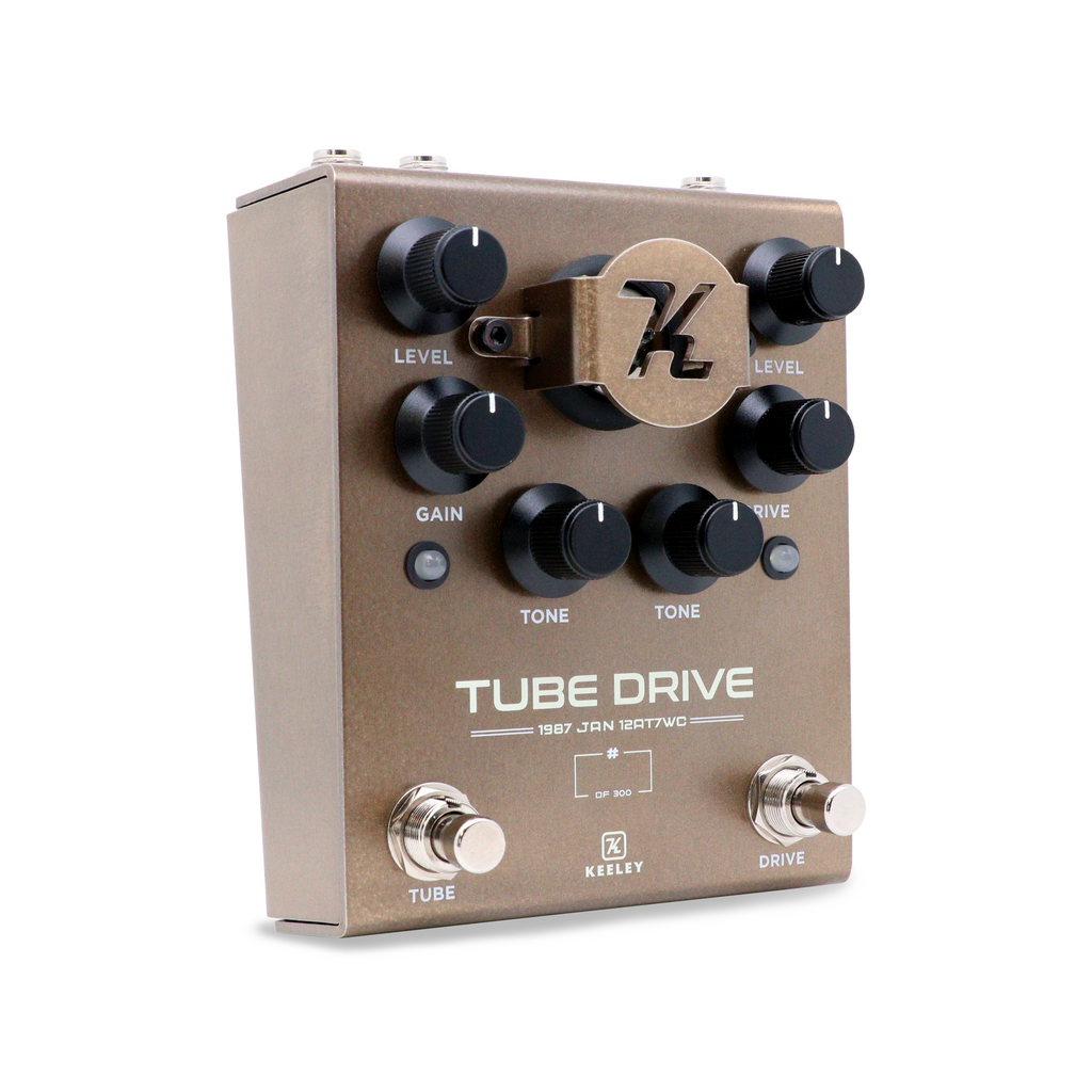 New Keeley Tube Drive 1987 JAN 12AT7WC Dual Overdrive Guitar Effects Pedal