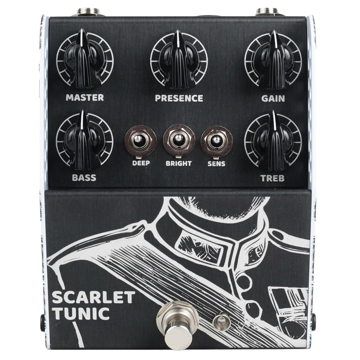 Used ThorpyFX Scarlet Tunic Analog Amp Emulator Guitar Effects Pedal