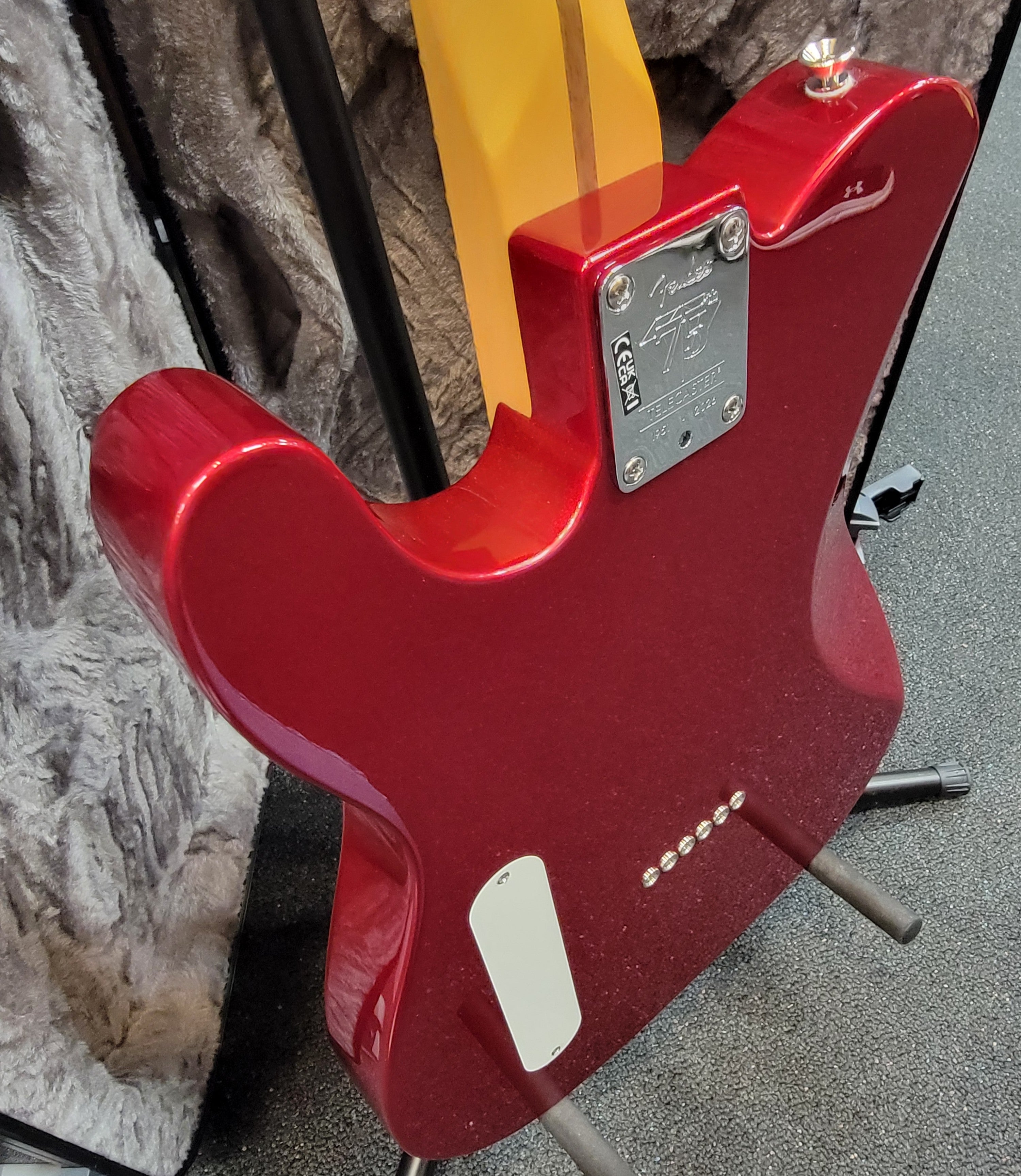 Fender 75th Anniversary American Professional Classic Cabronita Telecaster Candy Apple Red, Case, Free Shipping!