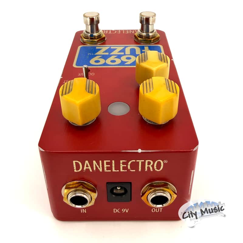 Used Danelectro 3699 Fuzz Guitar Effects Pedal