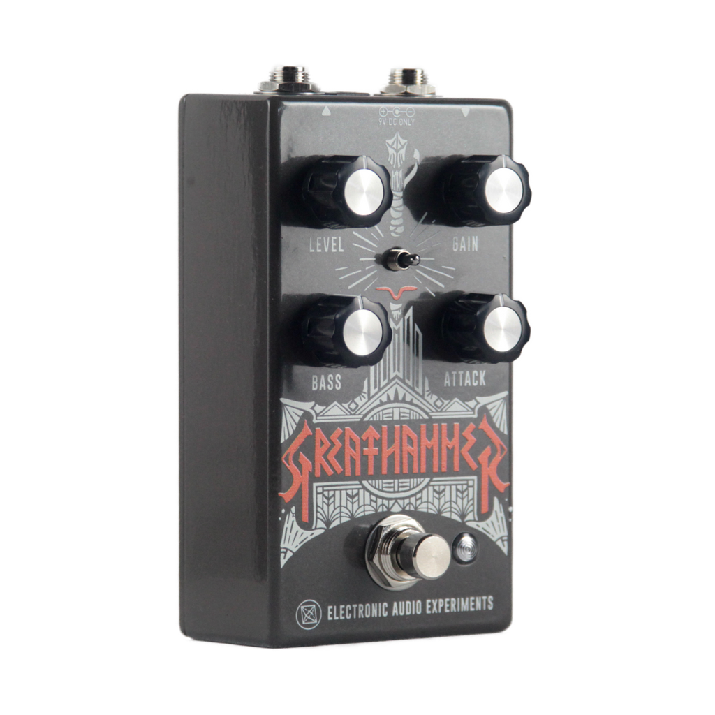 New Electronic Audio Experiments Greathammer Bass Guitar Overdrive Effects Pedal
