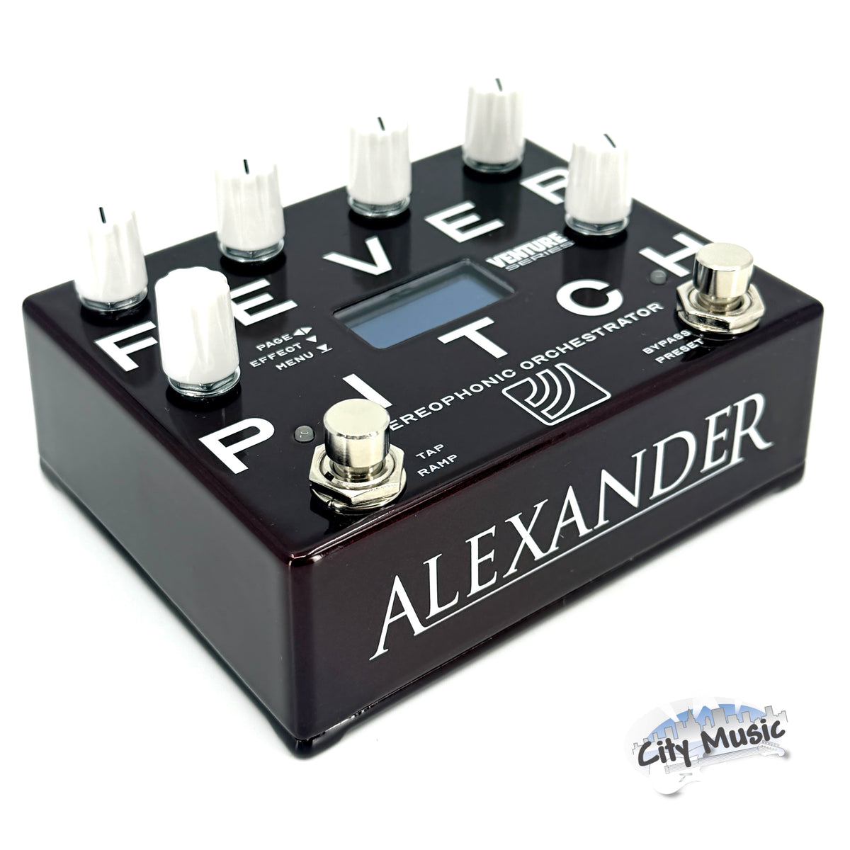 Used Alexander Fever Pitch Stereophonic Orchestrator Guitar Effects Pedal ♪