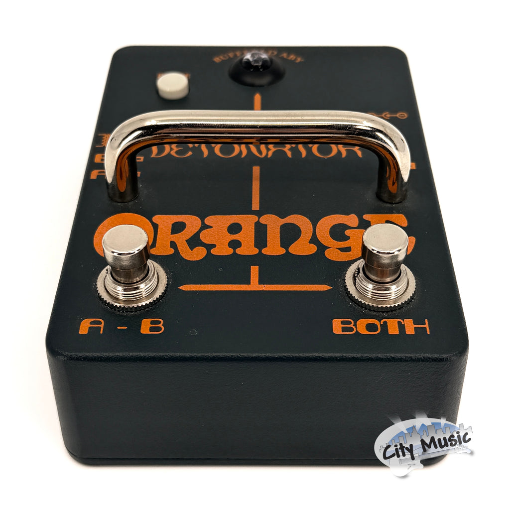 Orange Amp Detonator Buffered Active ABY Switcher Guitar Effects Pedal ♪