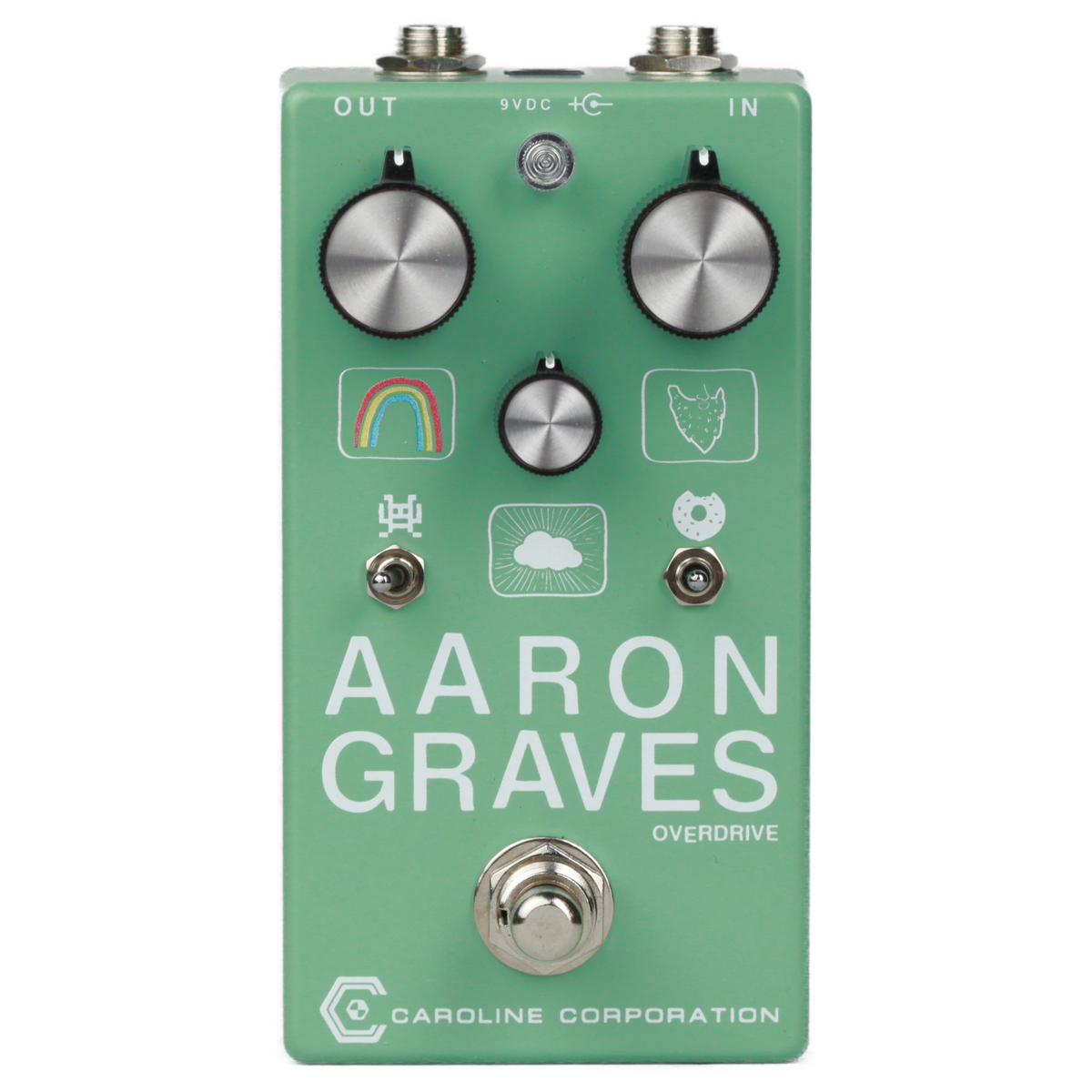 New Caroline Guitar Company Aaron Graves Overdrive Guitar Effects Pedal
