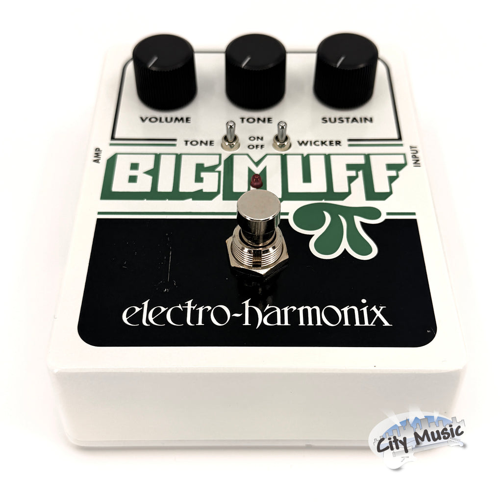 Used Electro-Harmonix EHX Big Muff Pi w/ Tone Wicker Guitar Effects Pedal ♪