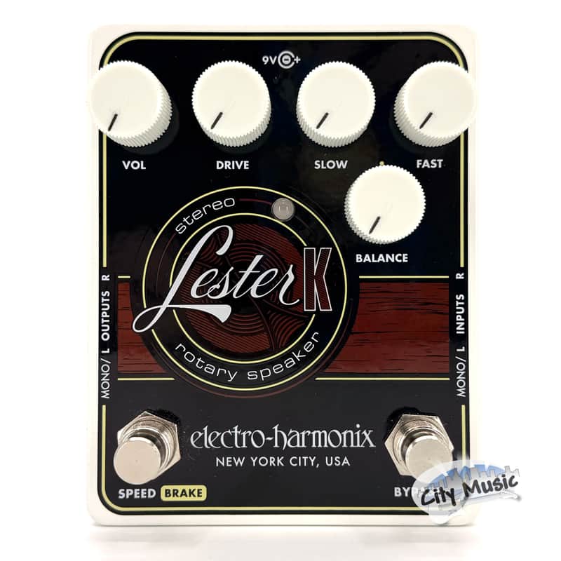 Used Electro-Harmonix EHX Lester K Stereo Rotary Speaker Guitar Effects Pedal