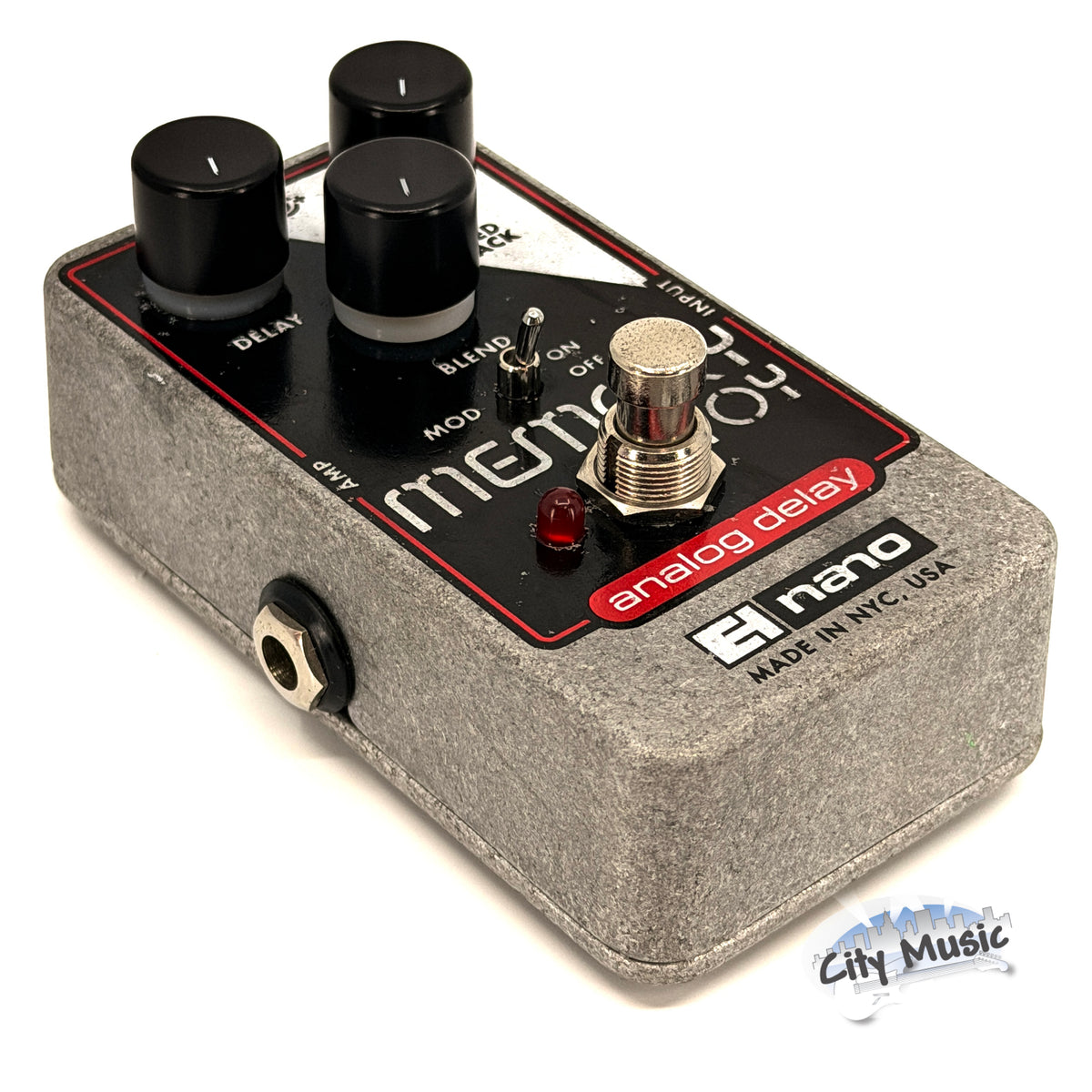 Used Electro-Harmonix EHX Memory Toy Analog Delay Modulation Guitar Effects Pedal ♪