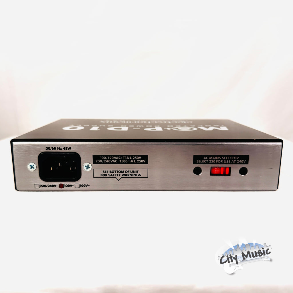 Electro-Harmonix MOP-D10 isolated power supply — side view