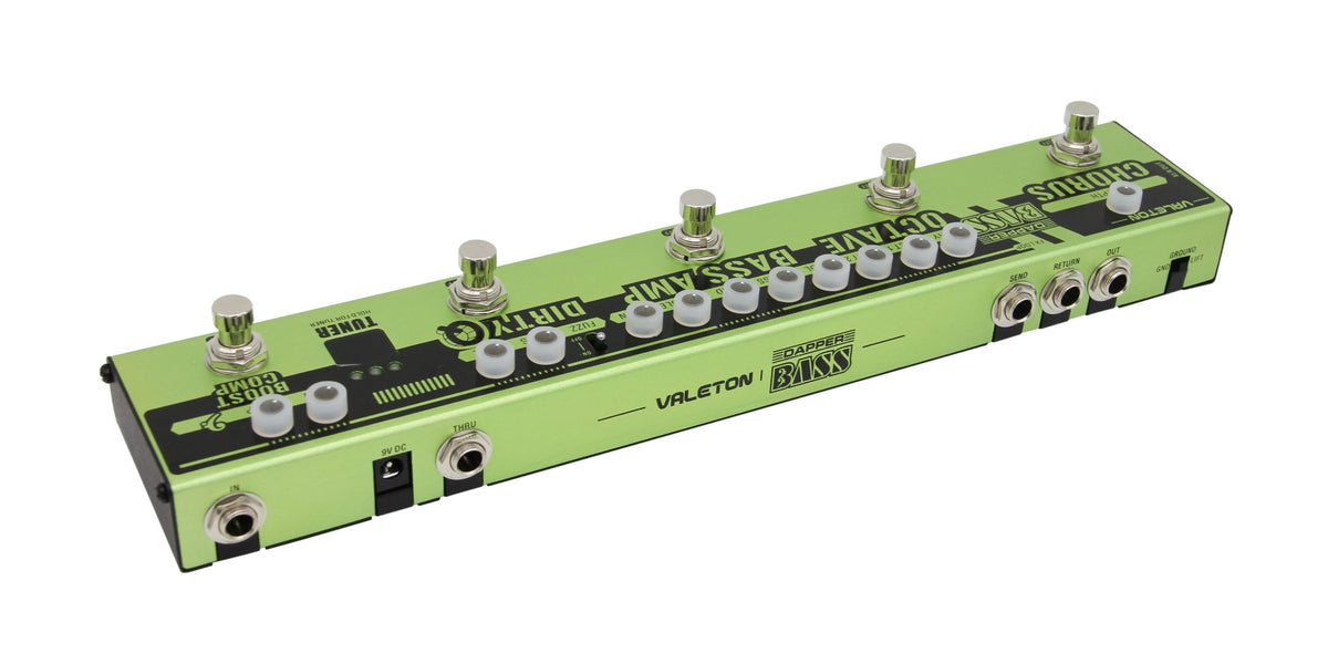 New Valeton VES-2 Dapper Bass Multi Effects Guitar Pedal