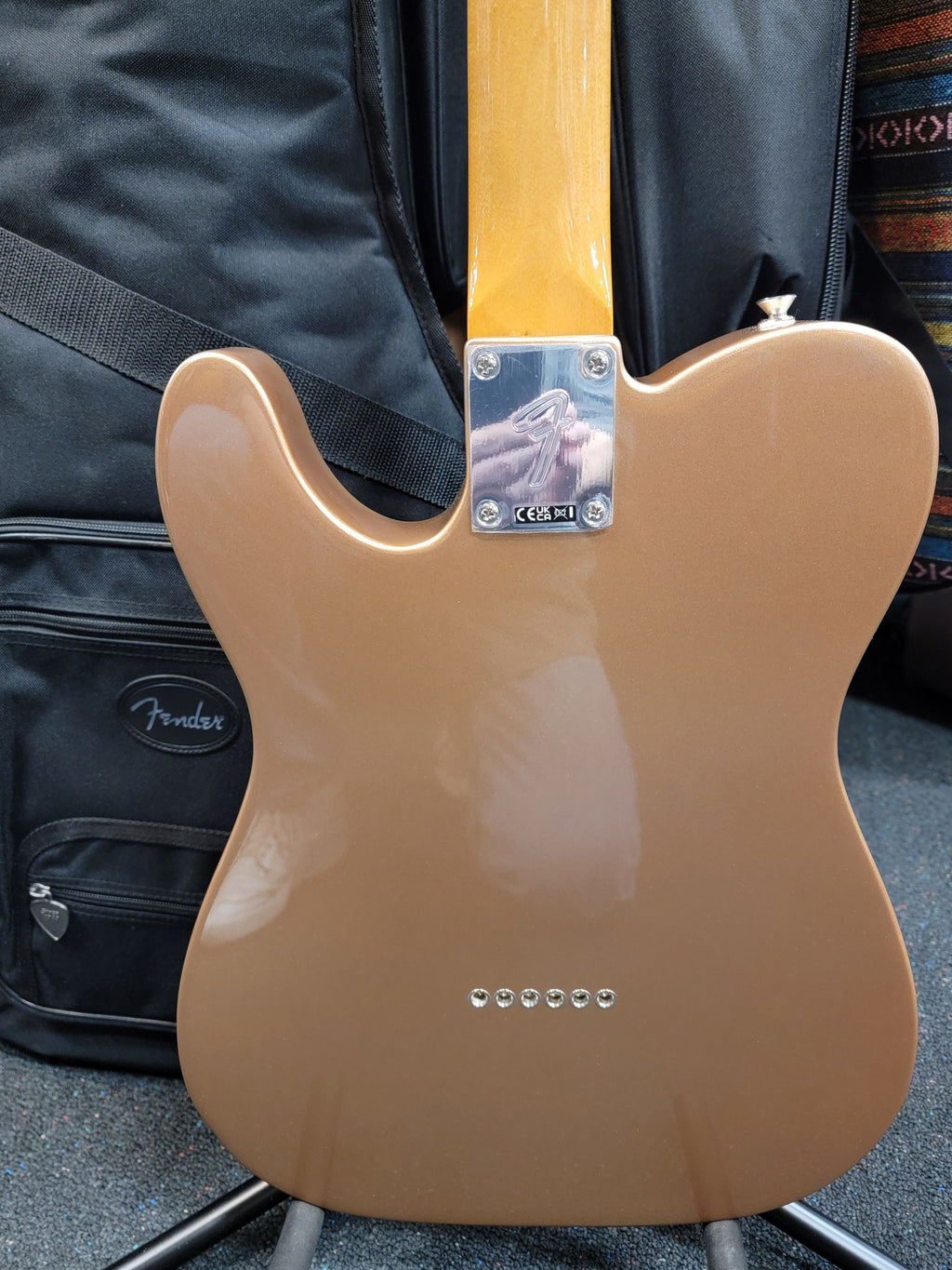 Fender Vintera III Mid '60s Telecaster Firemist Gold — back of body