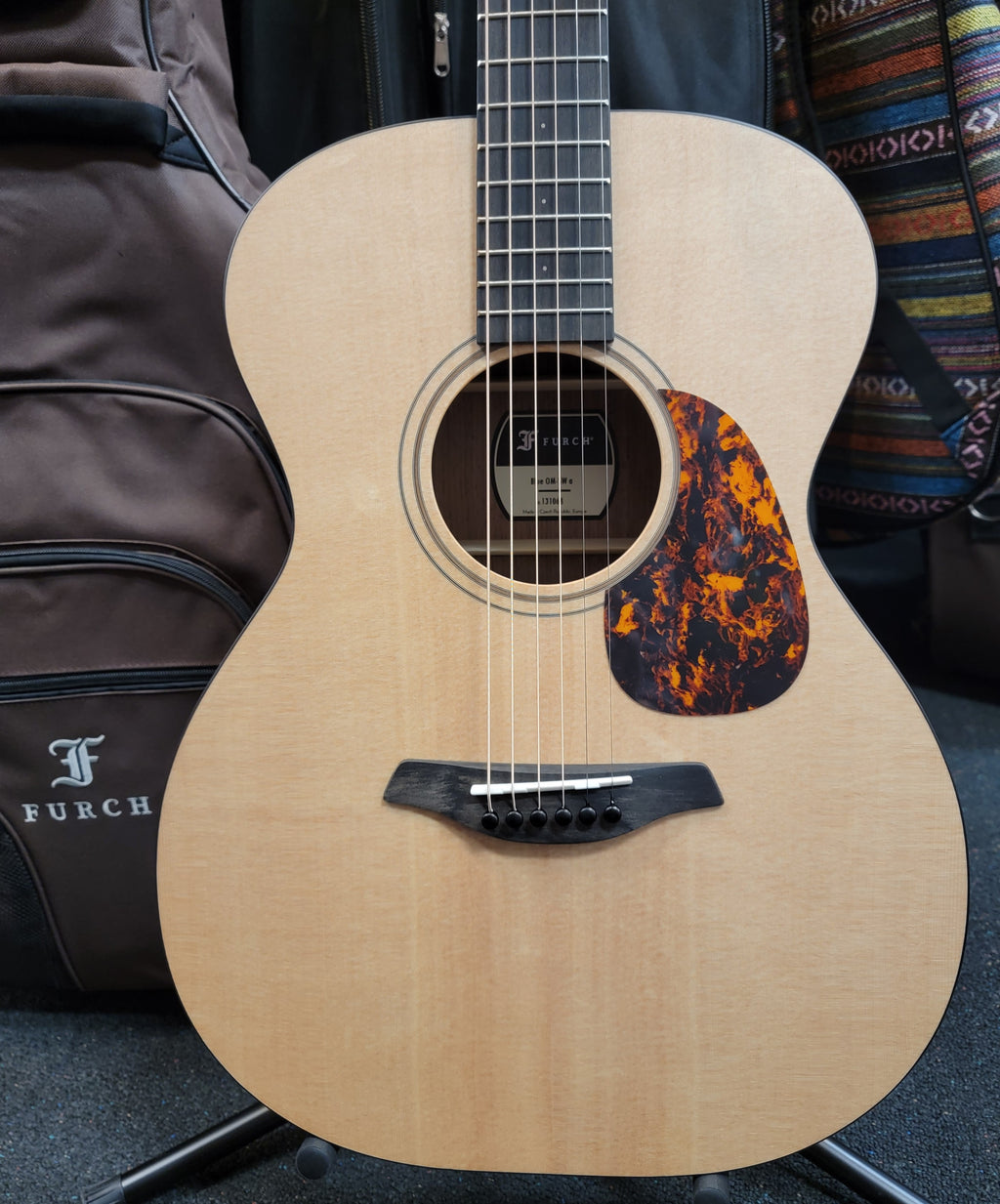 New Furch Blue OM-SWa 2025 Solid Spruce/Solid Walnut, CNR-Active, Dlx Bag, Free Shipping!