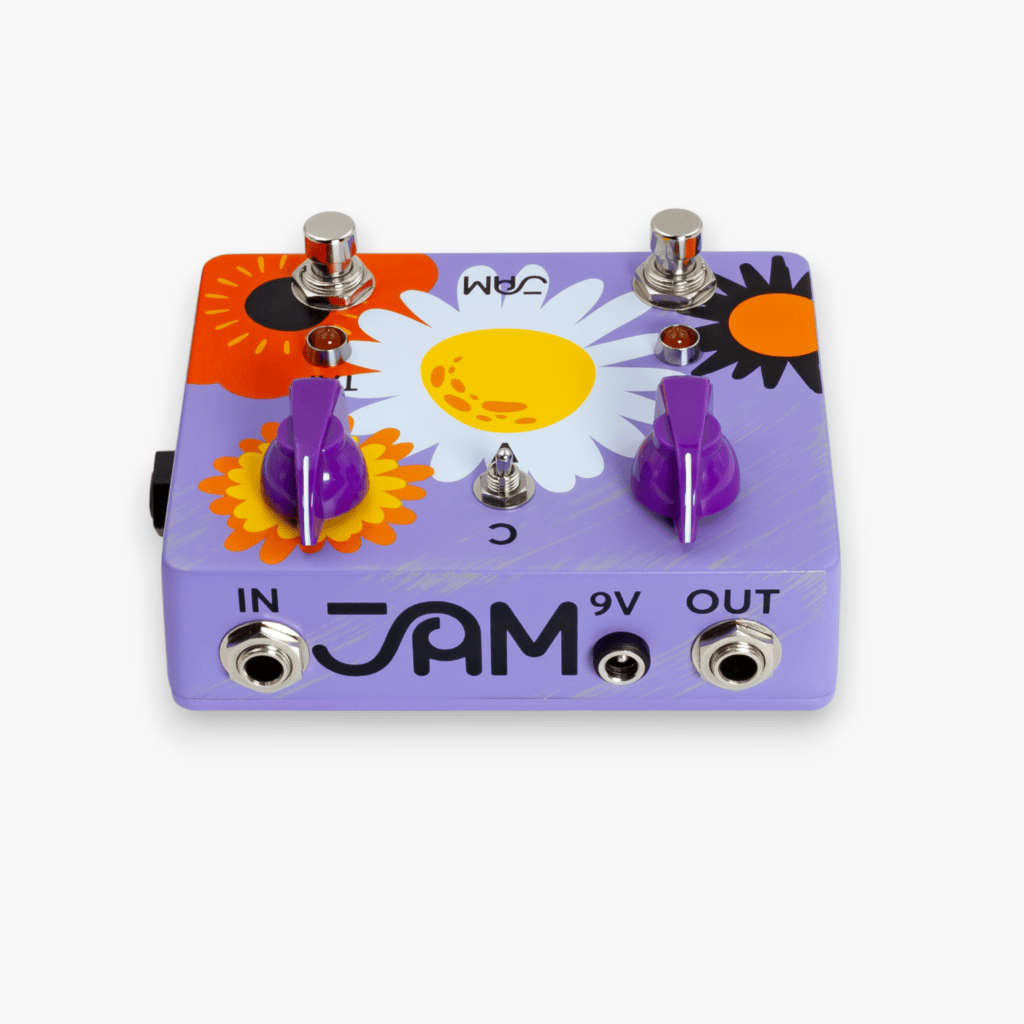 JAM Pedals RetroVibe mk.4 univibe pedal - rear view