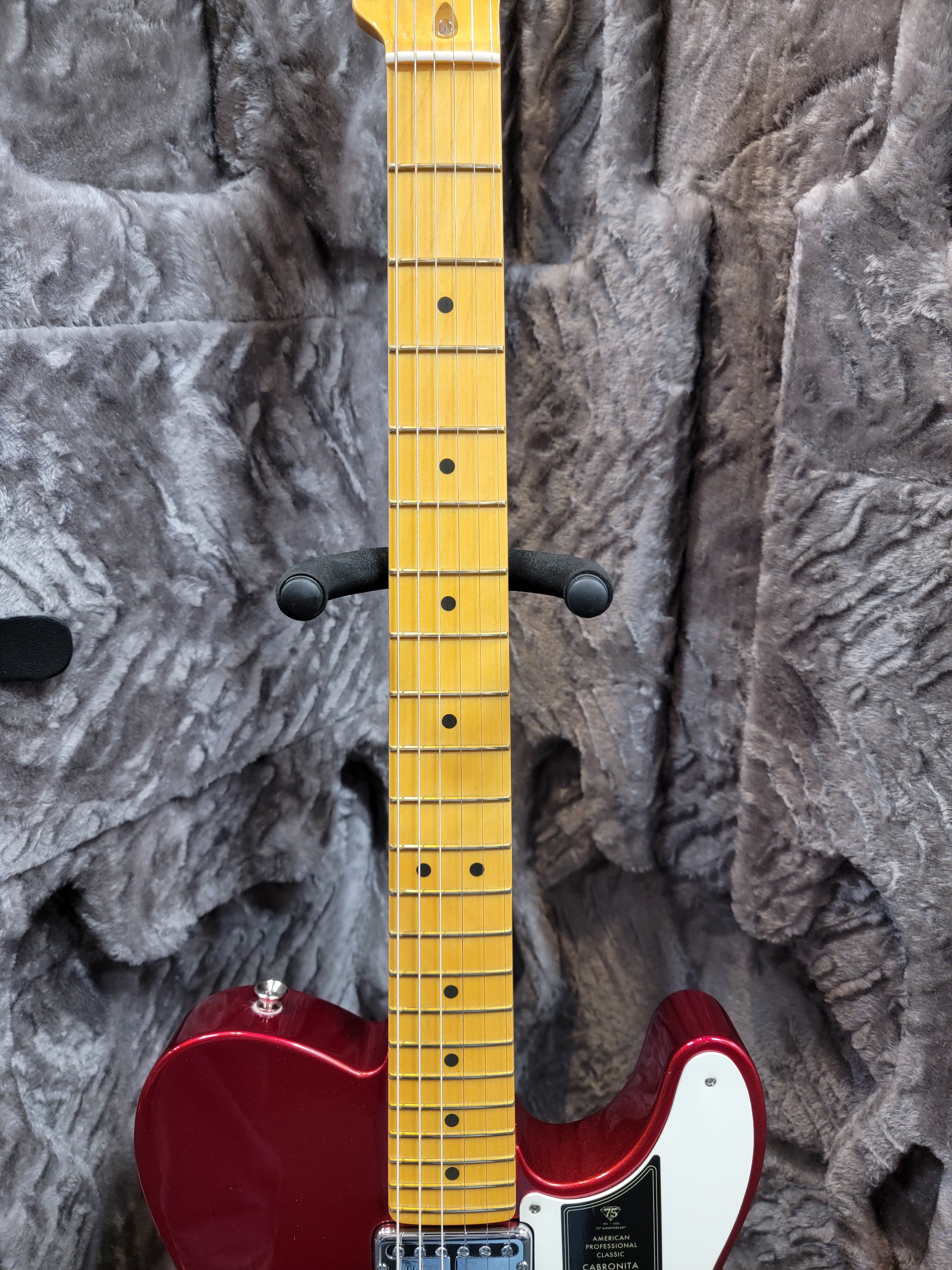 Fender 75th Anniversary American Professional Classic Cabronita Telecaster Candy Apple Red, Case, Free Shipping!
