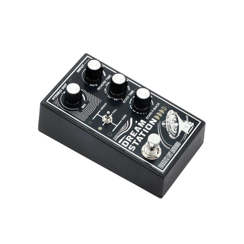 Death By Audio Dream Station reverb delay pedal — control detail