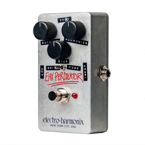 Electro-Harmonix EHX Percolator Harmonic Saturator Fuzz Guitar Effects Pedal