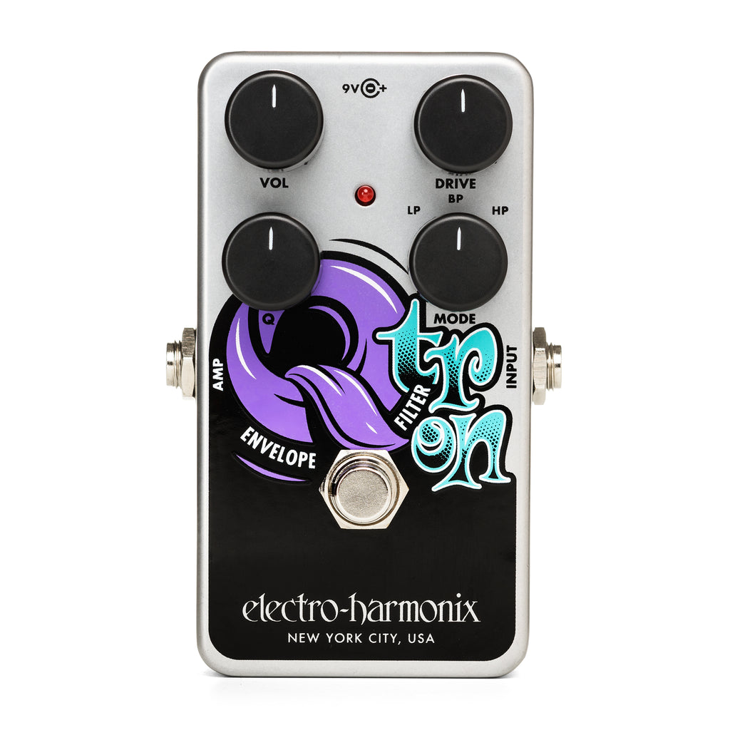 Electro-Harmonix Nano Q-Tron envelope filter pedal — front top view