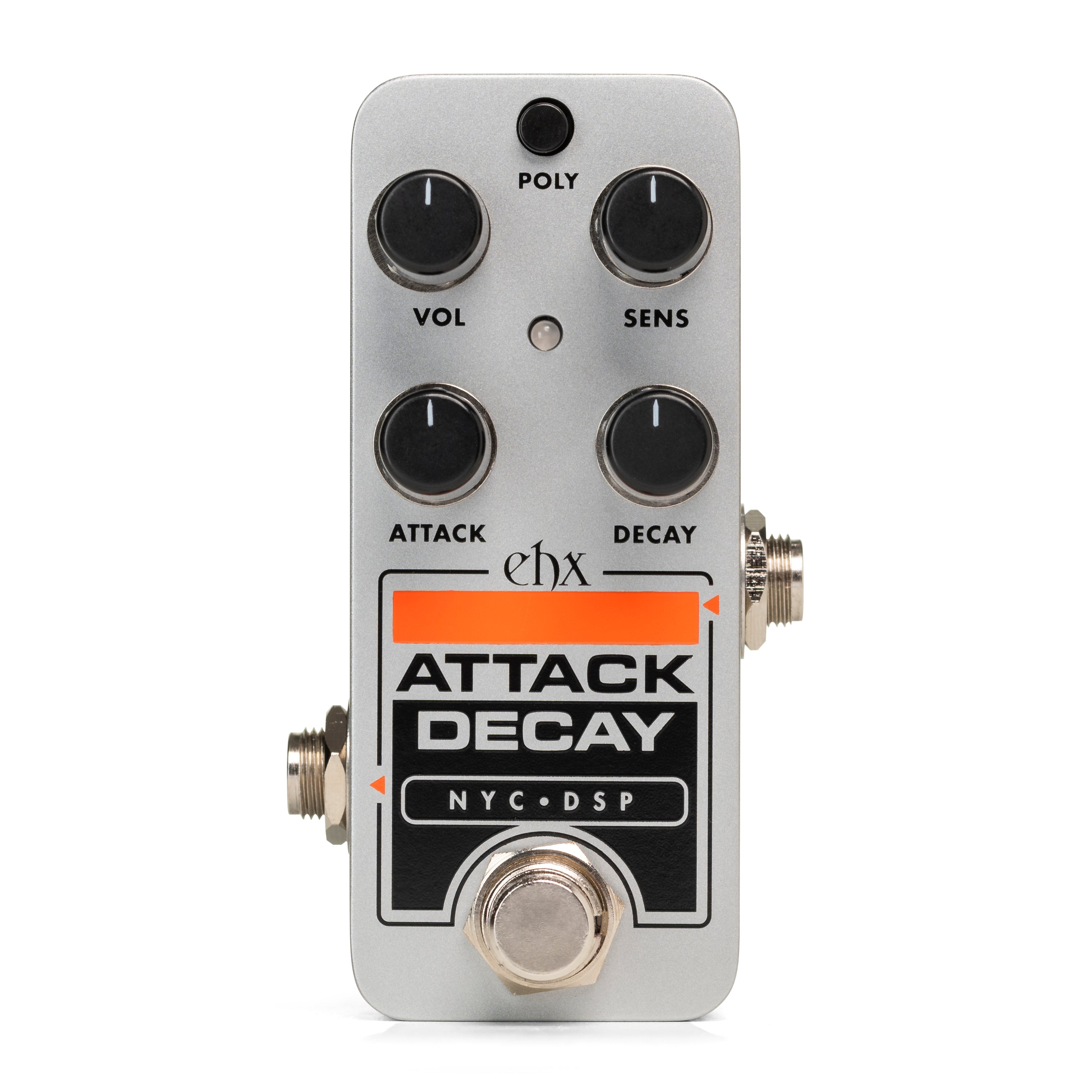 Electro-Harmonix Pico Attack Decay pedal — front top view