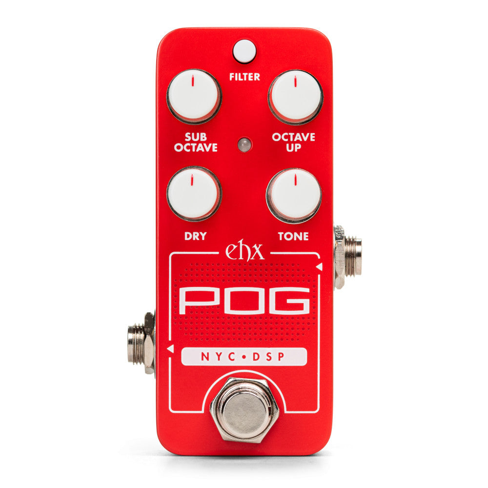 Electro-Harmonix Pico POG octave generator pedal — front top view