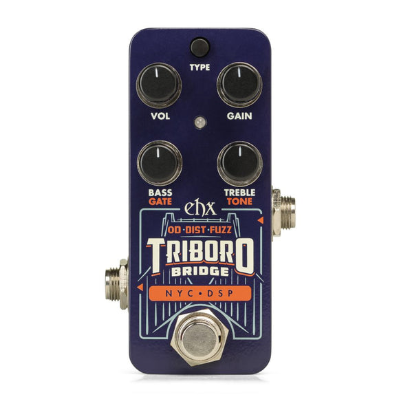 New Electro-Harmonix EHX Pico Triboro Bridge Overdrive Fuzz Distortion Guitar Effects Pedal