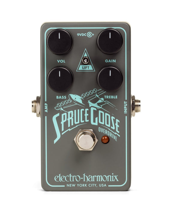 New Electro-Harmonix EHX Spruce Goose Overdrive Guitar Effects Pedal