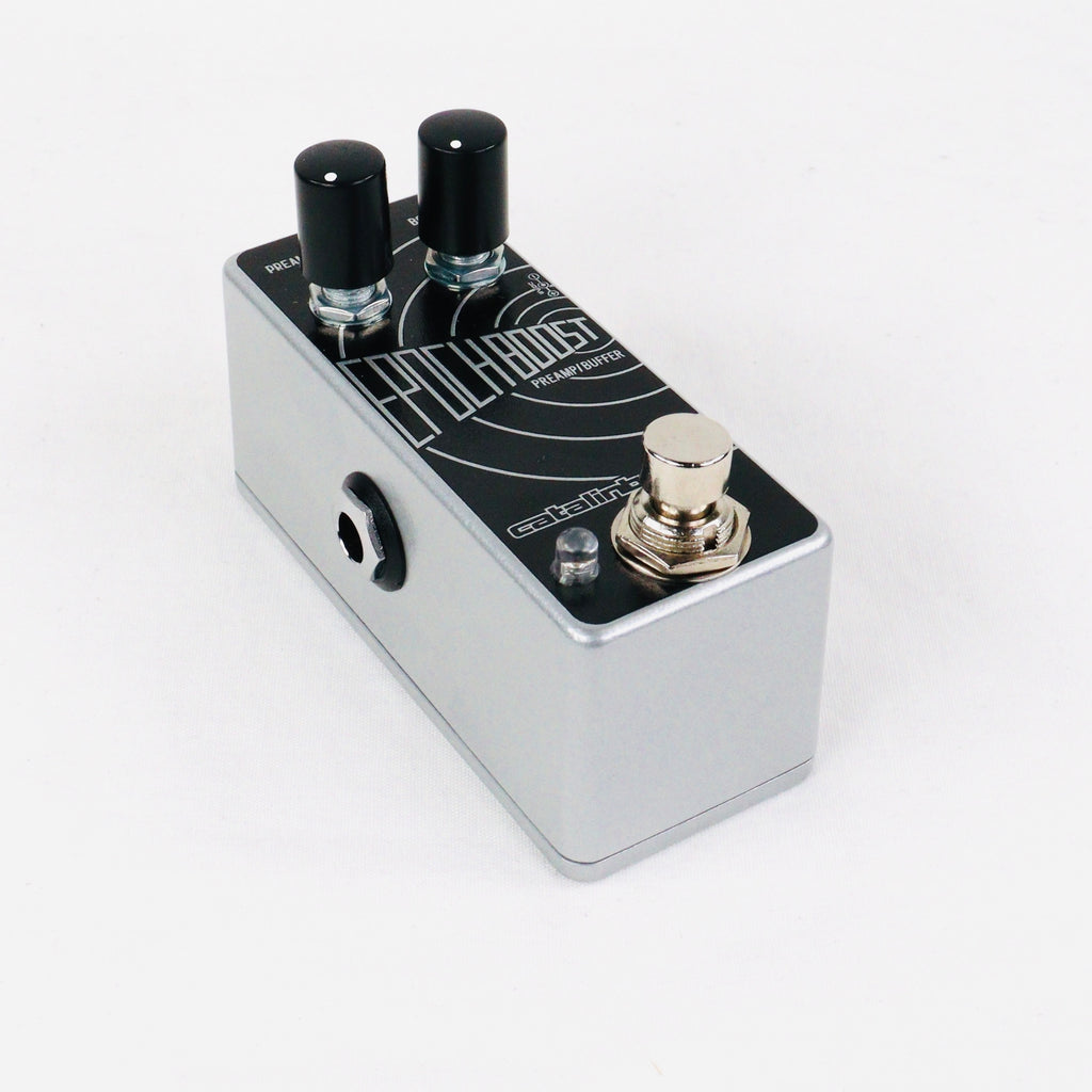 Catalinbread Epoch Boost Mini preamp pedal - knob close-up