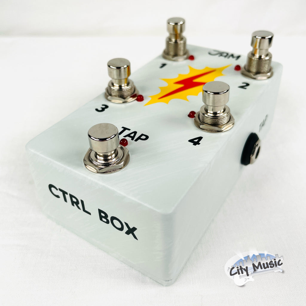 JAM Pedals CTRL Box controller pedal — side jacks detail