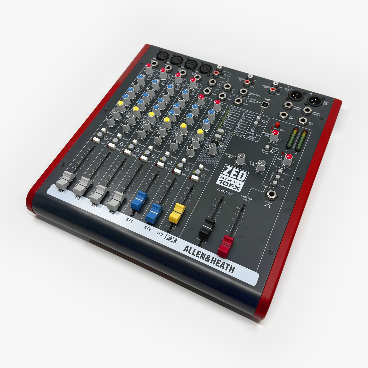 Used Allen & Heath ZED60-10FX 10-Channel Analog Mixer/2x2 USB Audio Interface