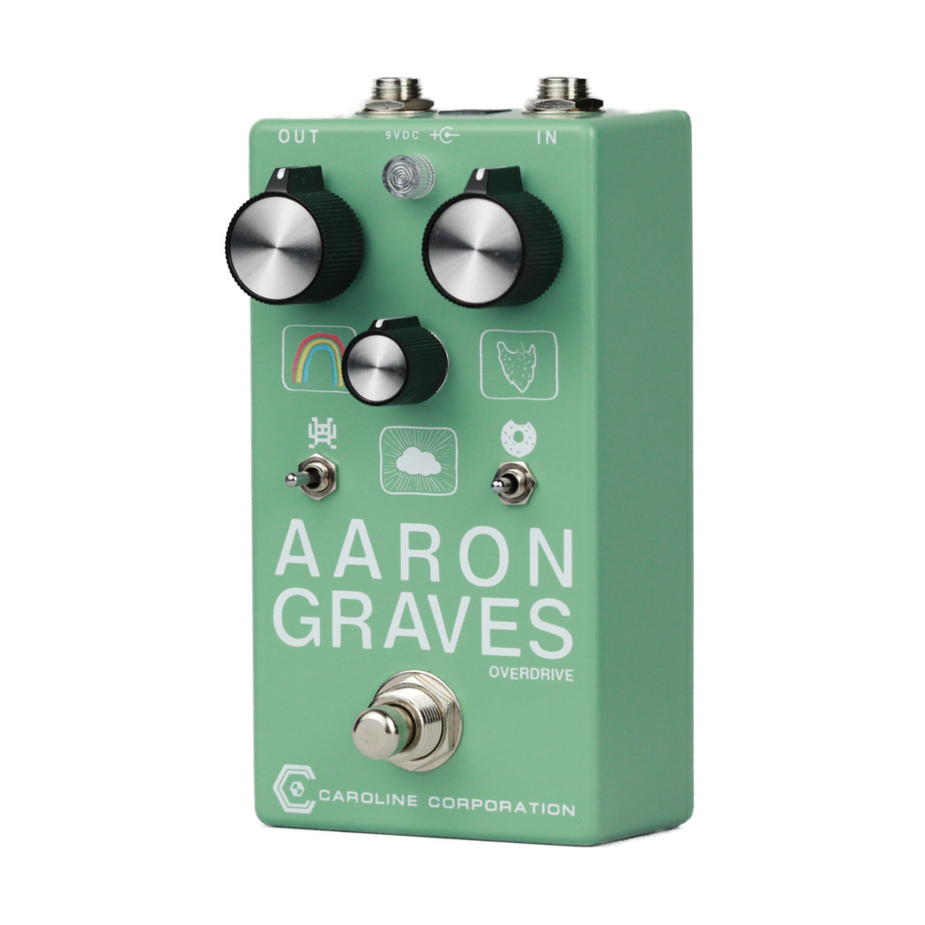 New Caroline Guitar Company Aaron Graves Overdrive Guitar Effects Pedal