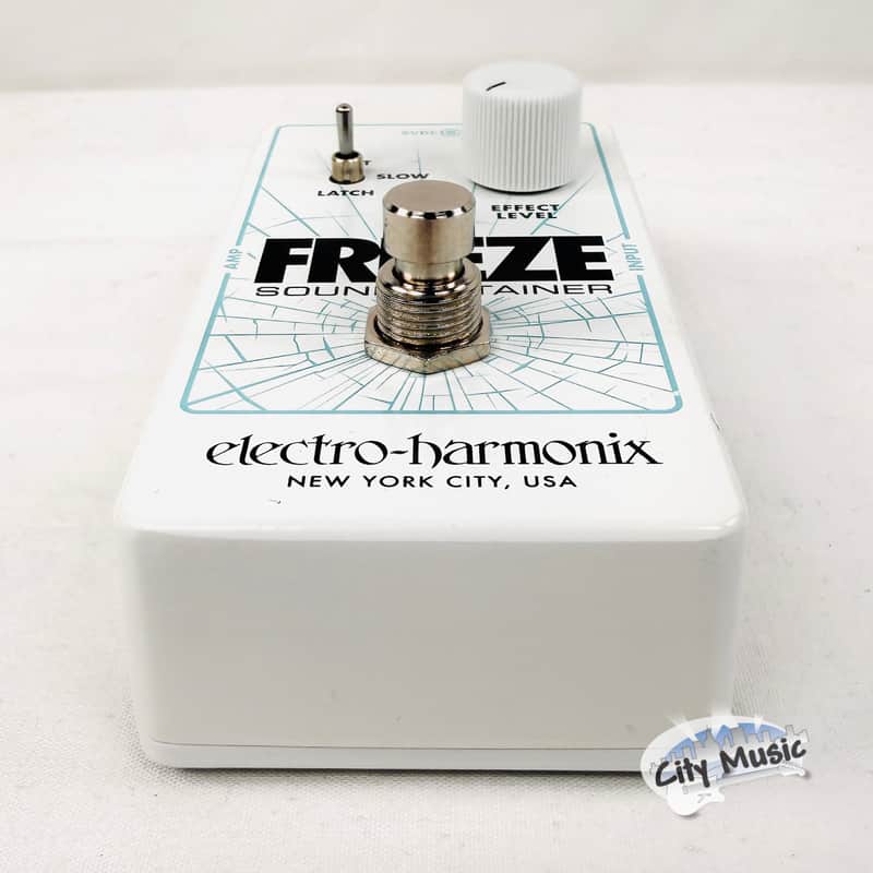 Used Electro-Harmonix EHX Freeze Sound Retainer Guitar Effects Nano Pedal