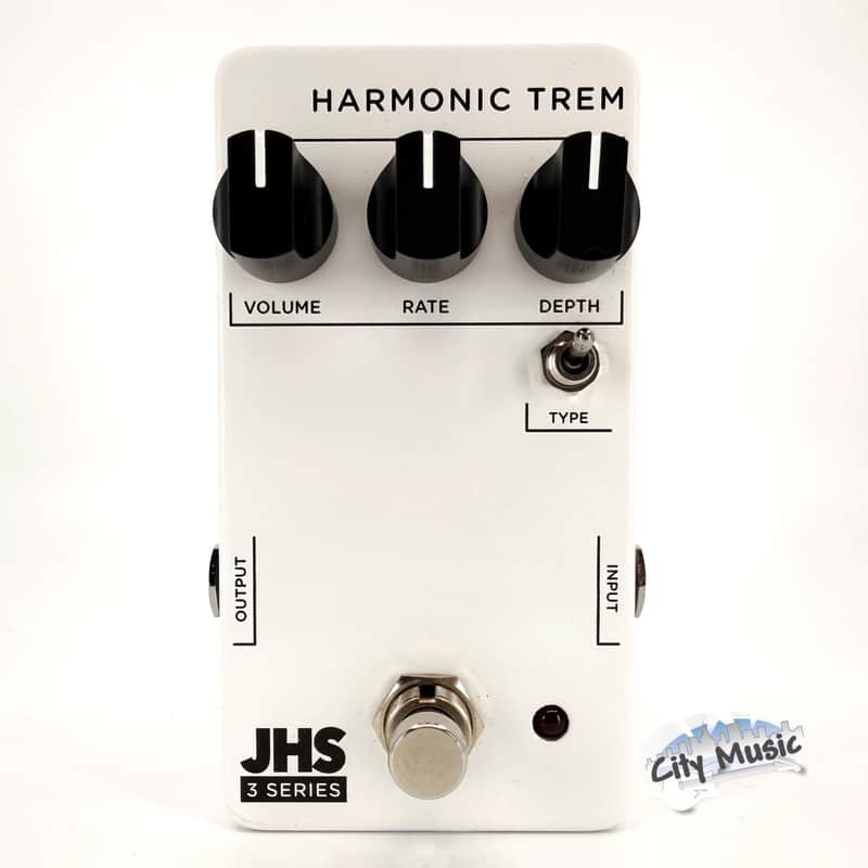 Used JHS 3 Series Harmonic Tremolo Guitar Effects Pedal