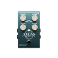 Source Audio SA252 Atlas Compressor pedal — teal enclosure top view