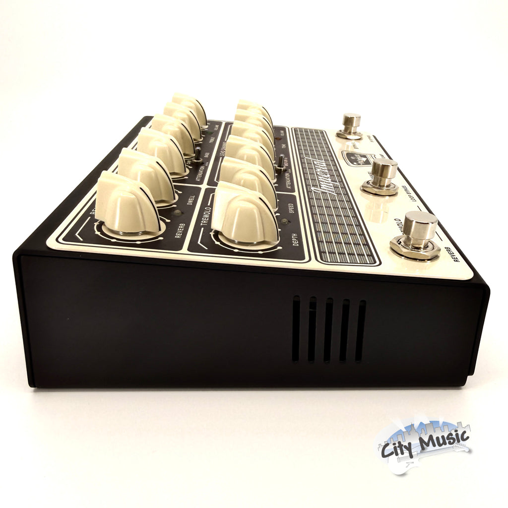 Used Tone King Imperial High Voltage Tri-Tube Preamp Guitar Effects Pedal ♫