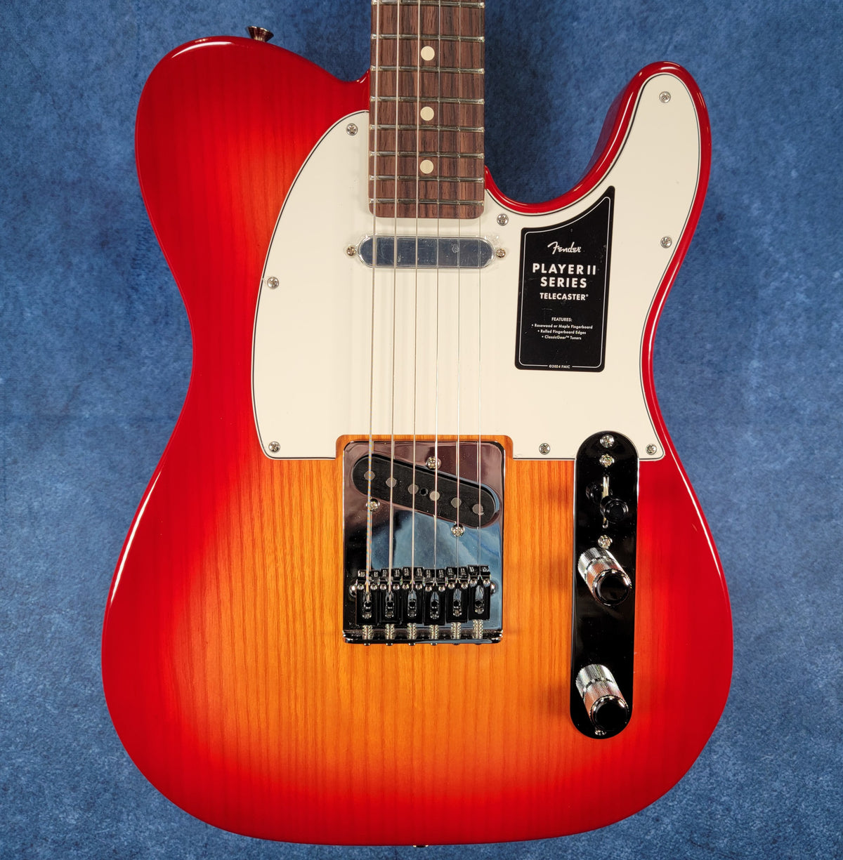 Fender Player II Telecaster 2026 Aged Cherry Burst, Free Shipping!