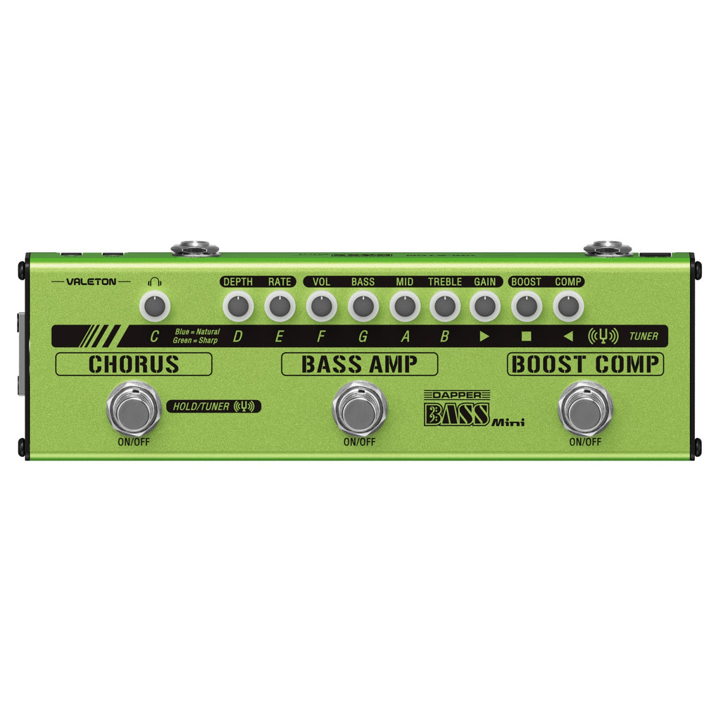 New Valeton MES-2 Dapper Bass Mini Multi Effects Guitar Pedal